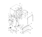 Whirlpool DU920PWKS0 tub assembly parts diagram