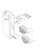 Freezer liner parts