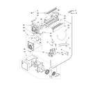 Whirlpool ED2SHEXMQ00 icemaker parts, parts not illustrated diagram