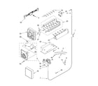 Whirlpool GS2SHAXKB02 icemaker parts diagram