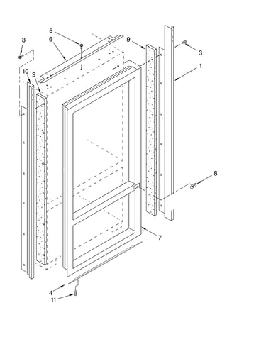 Cabinet and breaker trim parts