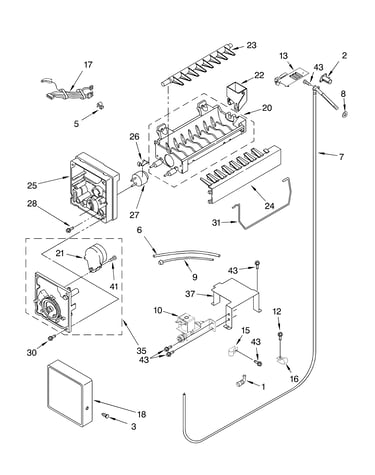 Icemaker parts