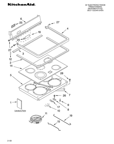 Cooktop parts