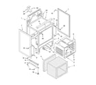 KitchenAid KERC508LSS0 oven chassis parts diagram