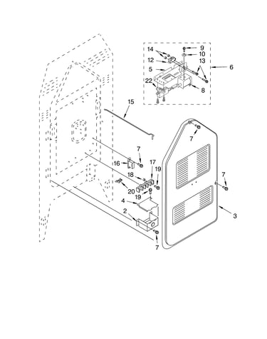 Rear chassis parts