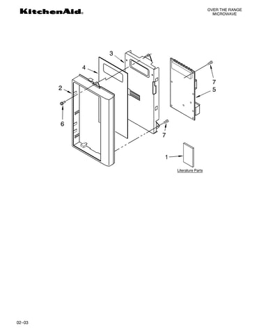 Control panel parts