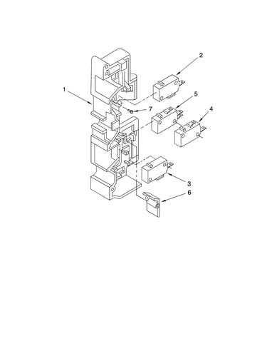 Latch board parts