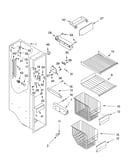 Freezer liner parts