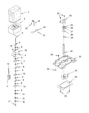 Motor and ice container parts