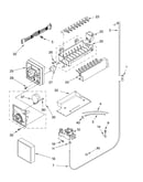 Icemaker parts, parts not illustrated