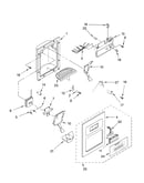 Dispenser and front parts