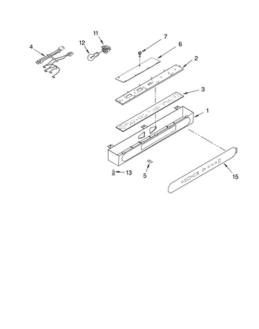Control panel parts