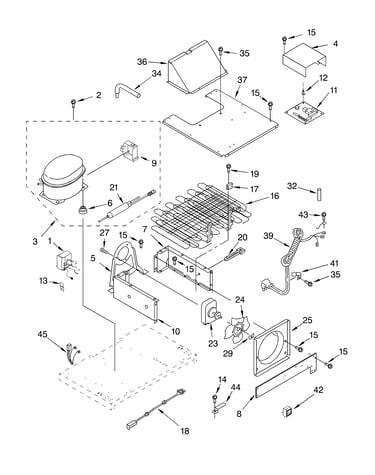 Upper unit parts