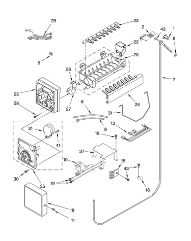 Icemaker parts