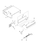 Top grille and unit cover parts