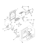 Dispenser and front parts