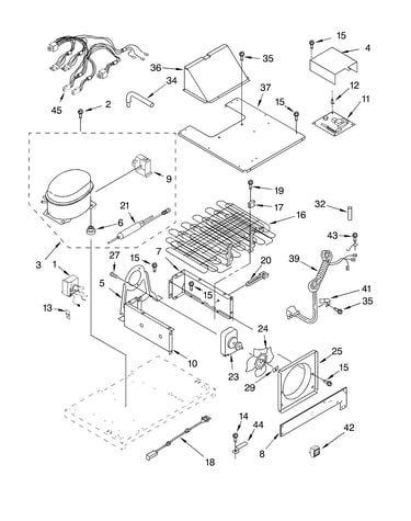 Upper unit parts