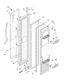Freezer door parts