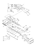 Motor and ice container parts