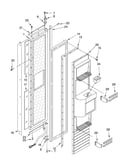 Freezer door parts