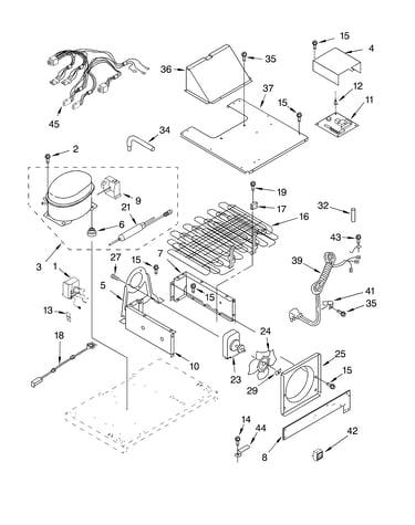 Upper unit parts