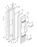 Freezer door parts