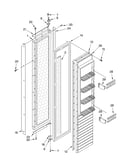 Freezer door parts