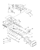 Motor and ice container parts