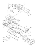 Motor and ice container parts