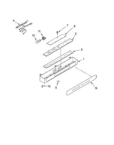 Control panel parts