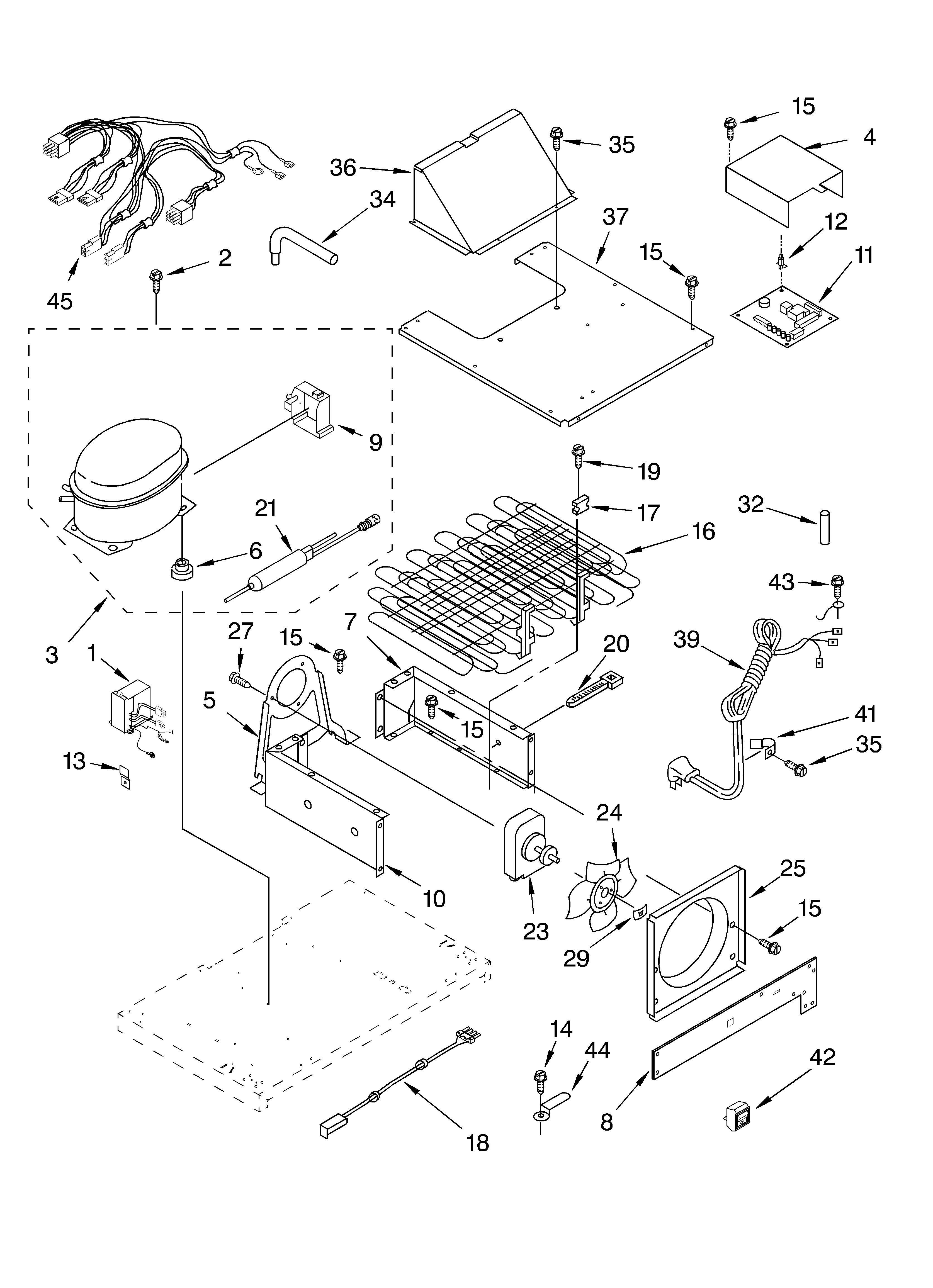 UPPER UNIT PARTS