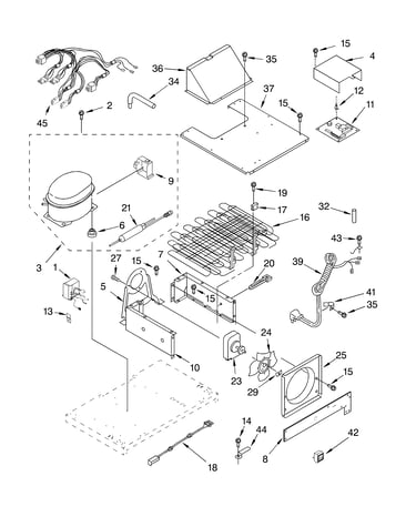 Upper unit parts
