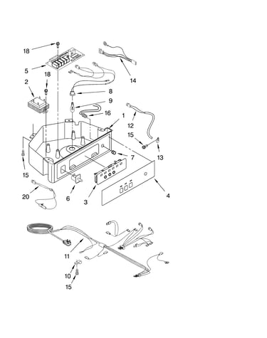 Control panel parts