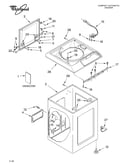Top and cabinet parts