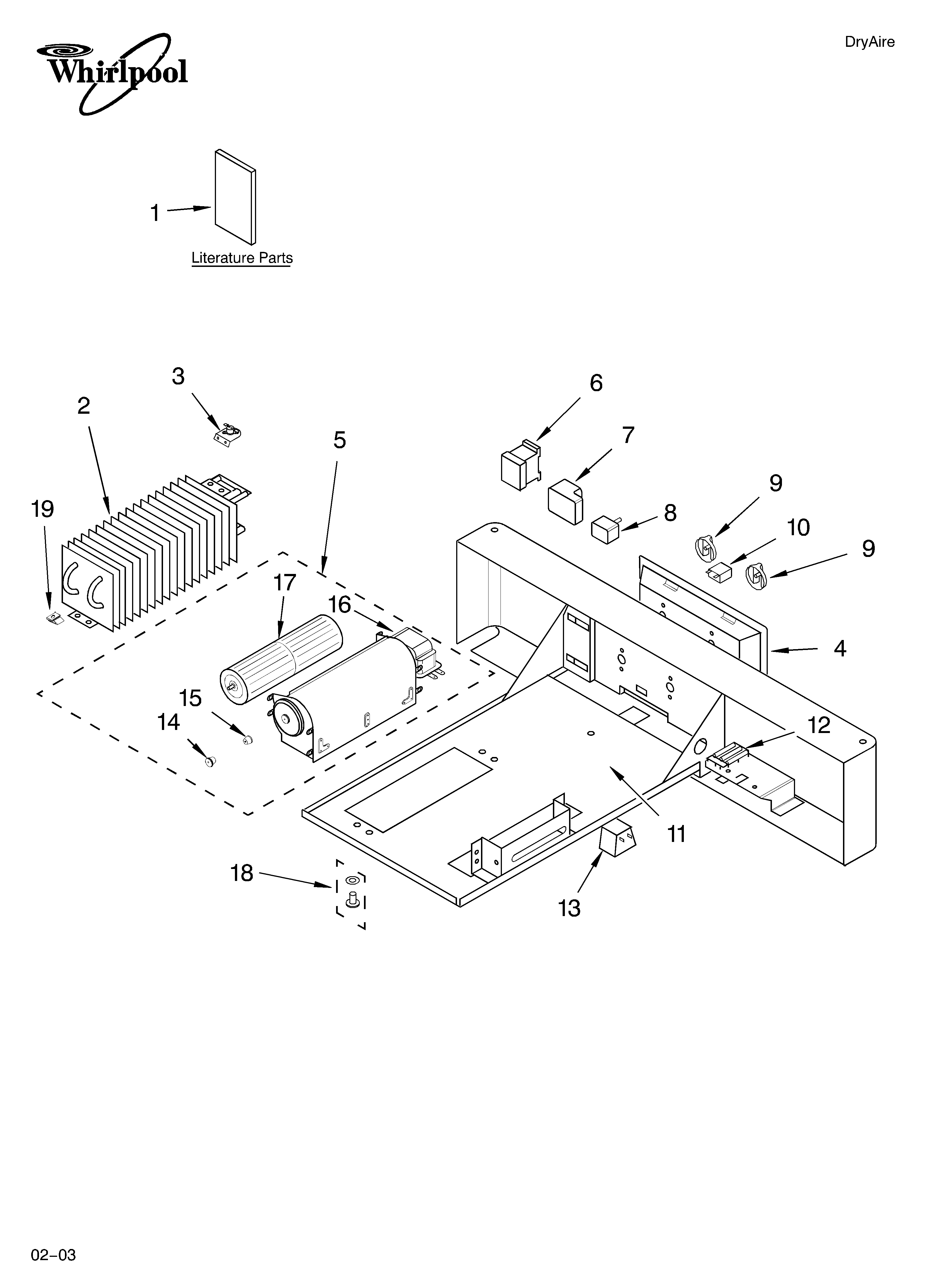 Fan & motor parts