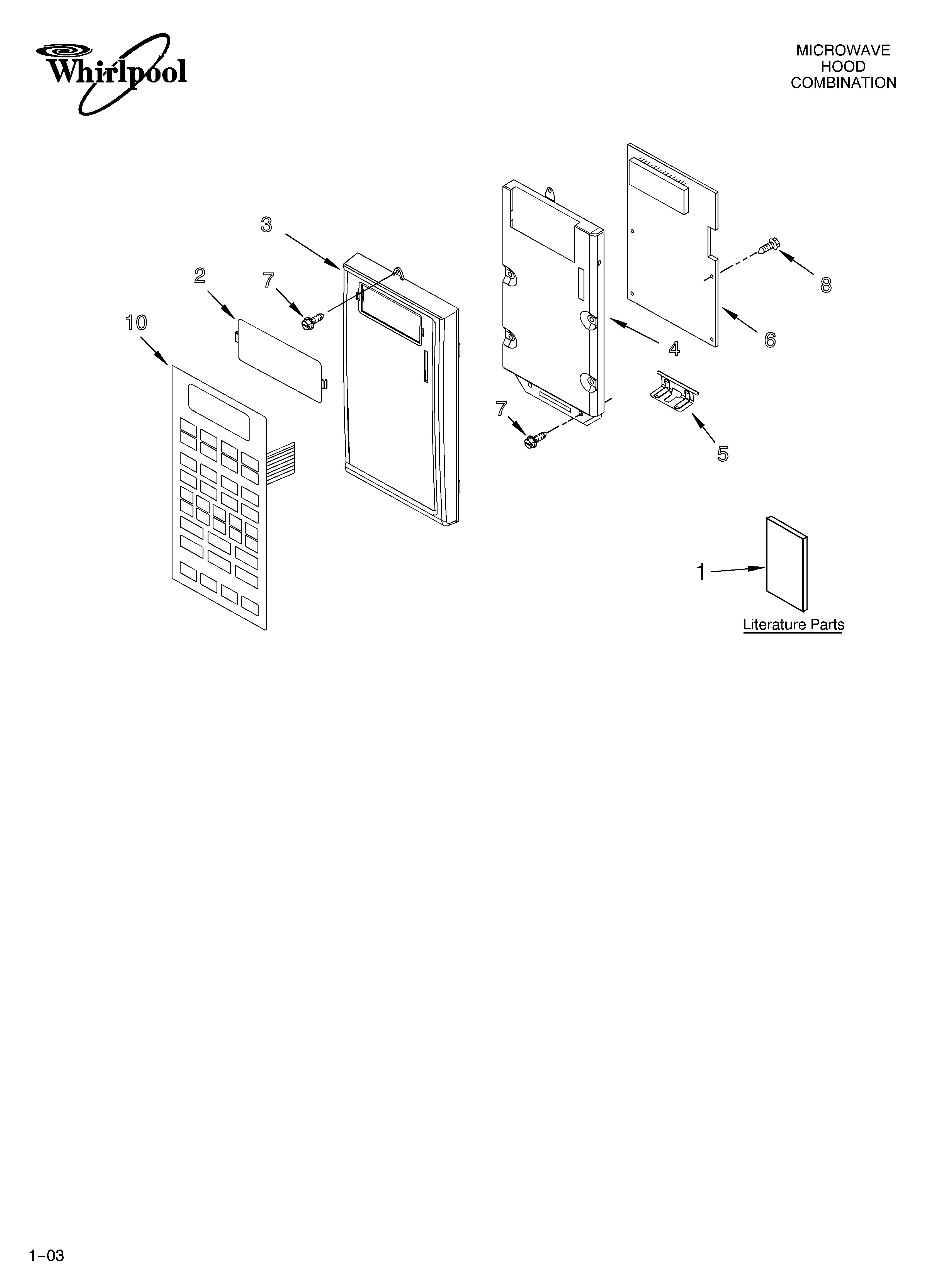 Control panel parts