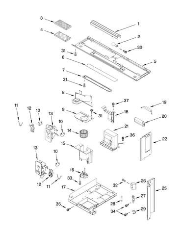 Interior and ventilation parts