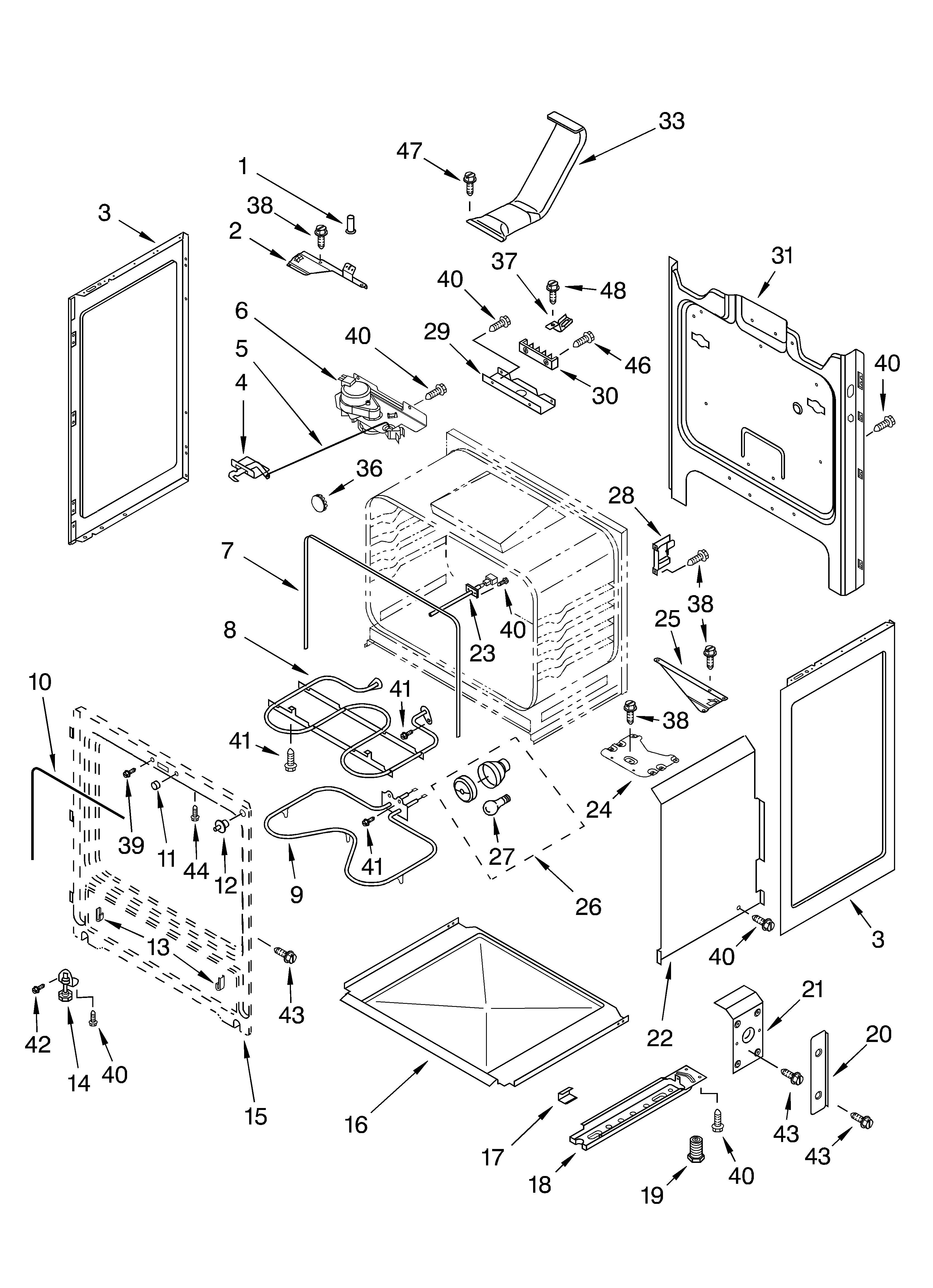 Chassis parts