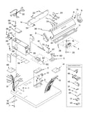 Top and console parts