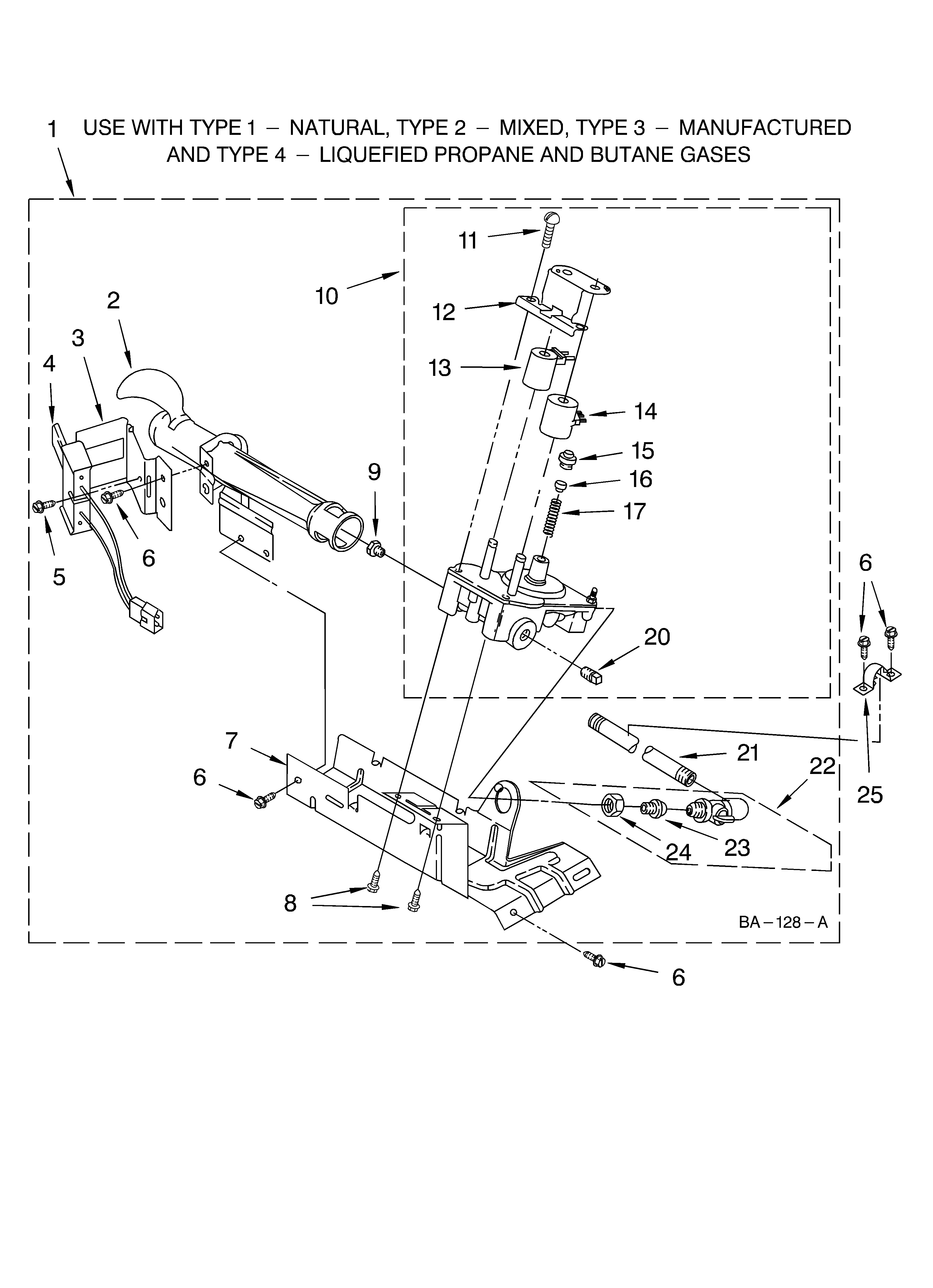 3401771 burner assembly