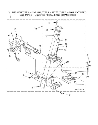 3401771 burner assembly