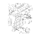 Whirlpool 7MLBR7333MT2 controls and rear panel parts diagram