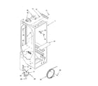Whirlpool ED5SHAXML10 refrigerator liner parts diagram