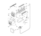 Whirlpool ED5SHAXMQ10 icemaker parts, parts not illustrated diagram