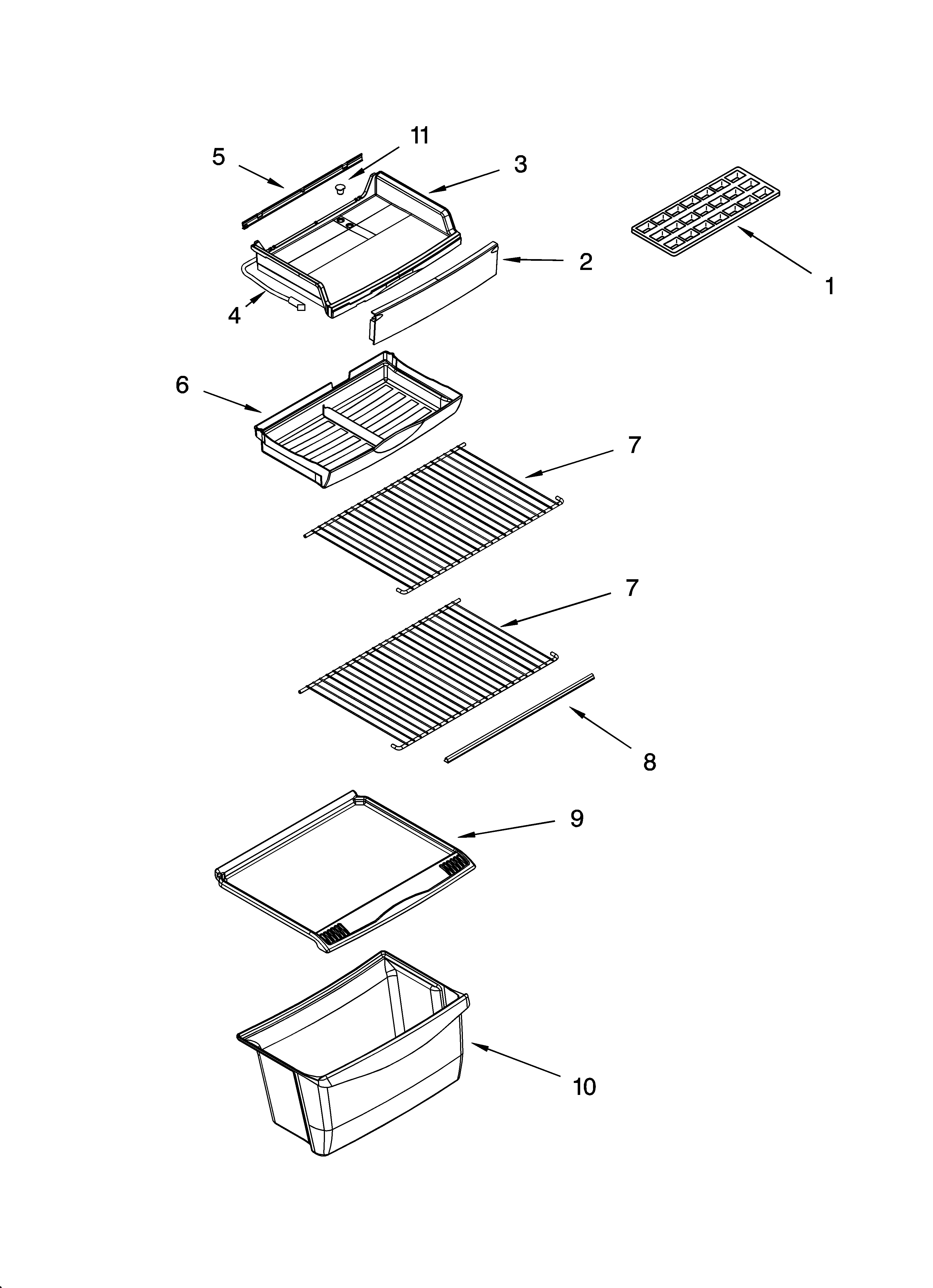 SHELF PARTS