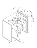 Refrigerator door parts