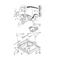 KitchenAid KAWS850LE1 machine base parts diagram