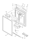 Refrigerator door parts