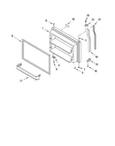 Freezer door parts