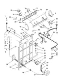 Control and rear panel parts